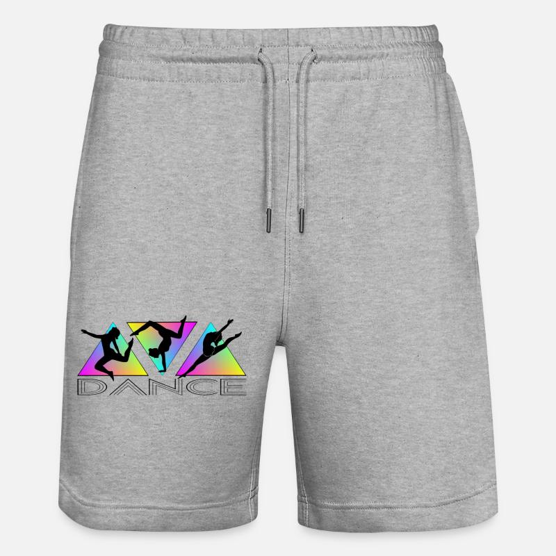 Danser - Short de jogging bio TRAINER Stanley/Stella unisexe - gris chiné