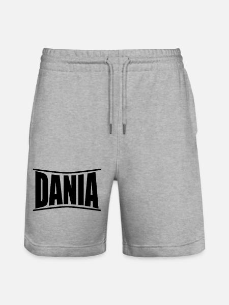 Dania t-shirt gift idea - Stanley/Stella Trainer Unisex Organic Jogging Shorts - heather grey