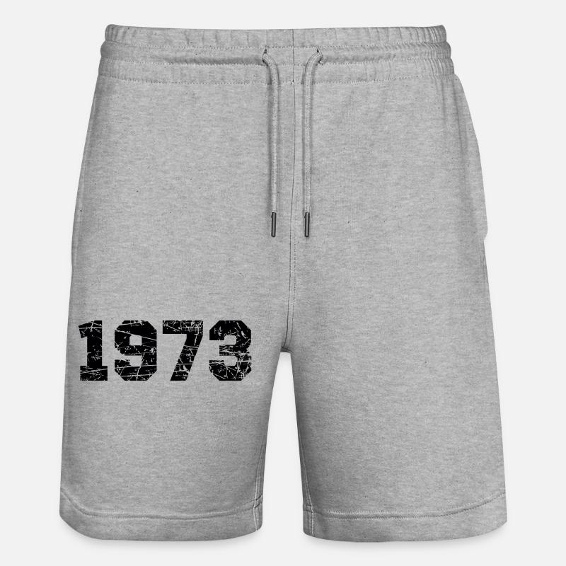 1973 - Short de jogging bio TRAINER Stanley/Stella unisexe - gris chiné