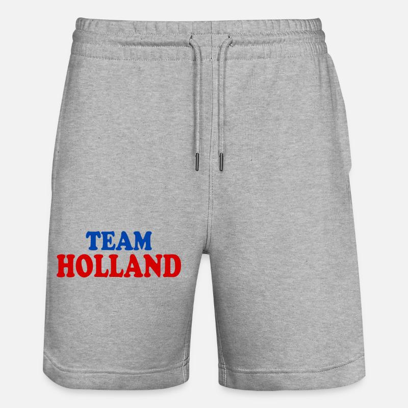 Hollande - Short de jogging bio TRAINER Stanley/Stella unisexe - gris chiné
