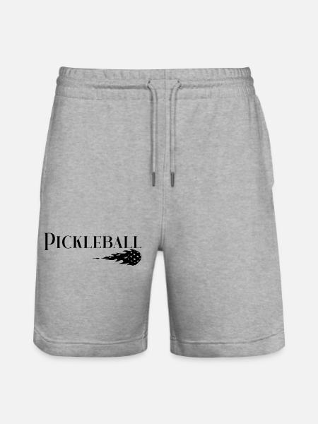 Pickleball - Stanley/Stella Unisex Bio Joggingshorts Trainer - Grau meliert