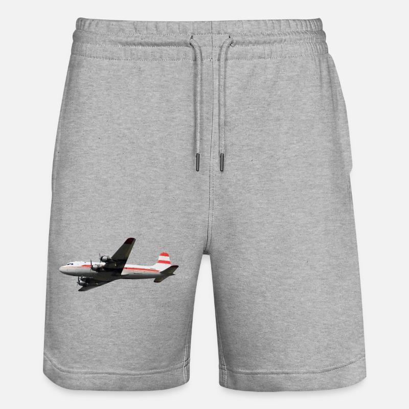 DC-4 - Short de jogging bio TRAINER Stanley/Stella unisexe - gris chiné