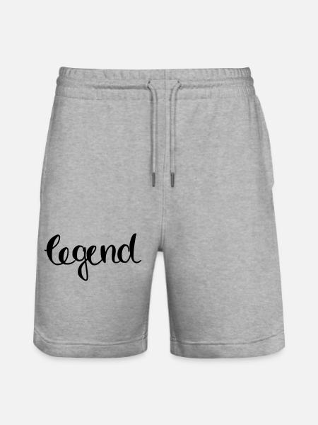 pose - Short de jogging bio TRAINER Stanley/Stella unisexe - gris chiné
