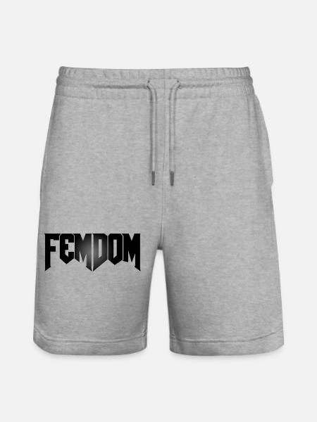 Femdoom - Short de jogging bio TRAINER Stanley/Stella unisexe - gris chiné