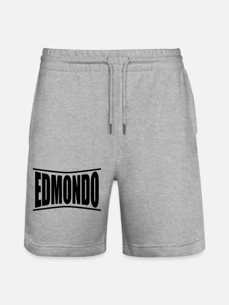 t-shirt Edmondo t-shirt gift idea - Stanley/Stella Trainer Unisex Organic Jogging Shorts - heather grey