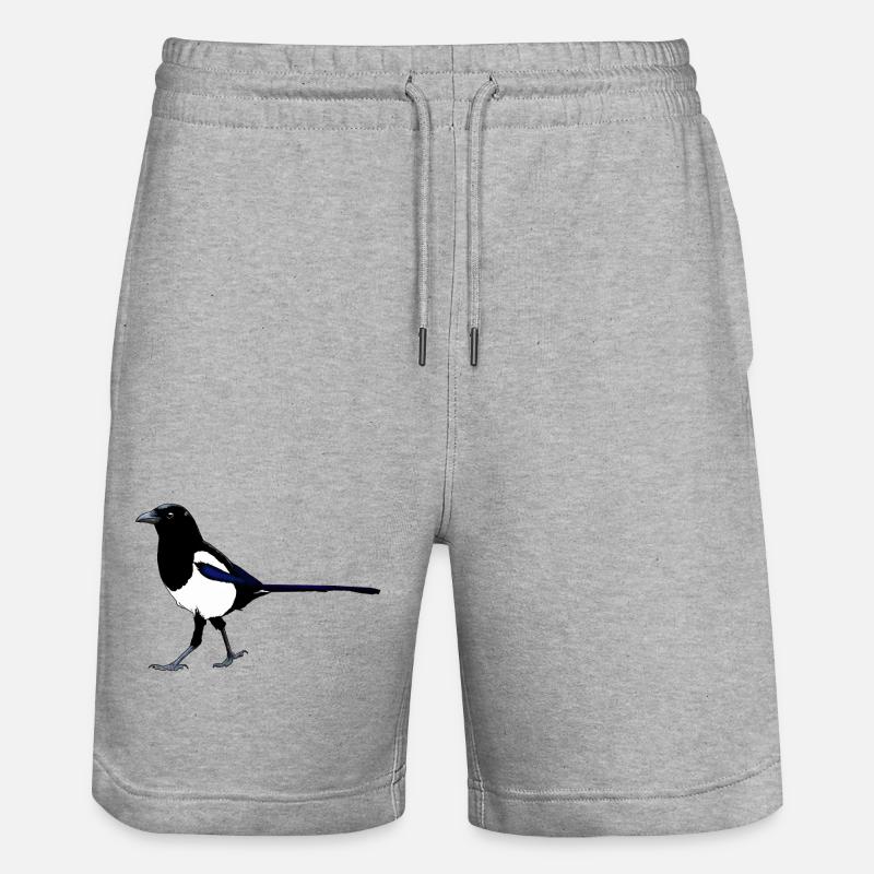 Pie - Short de jogging bio TRAINER Stanley/Stella unisexe - gris chiné