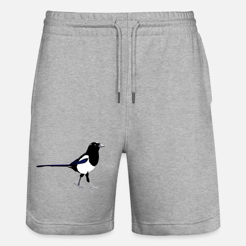 Pie - Short de jogging bio TRAINER Stanley/Stella unisexe - gris chiné