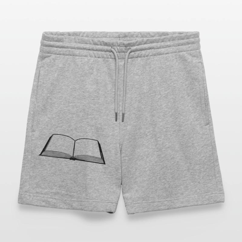 Empty book Stanley/Stella Trainer Unisex Organic Jogging Shorts