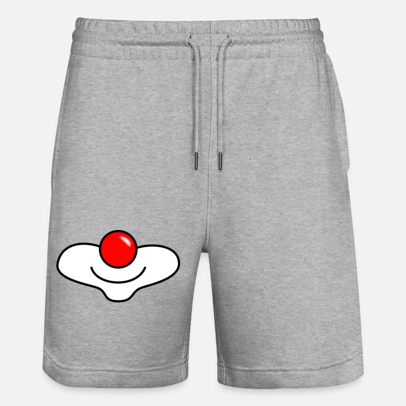 HUMOUR. CITATION. MESSAGE. RETRAITE. ANNIVERSAIRE. - Short de jogging bio TRAINER Stanley/Stella unisexe - gris chiné