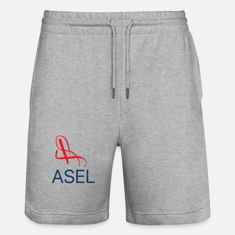 Basel T-Shirt Basel Pullover - Short de jogging bio TRAINER Stanley/Stella unisexe - gris chiné