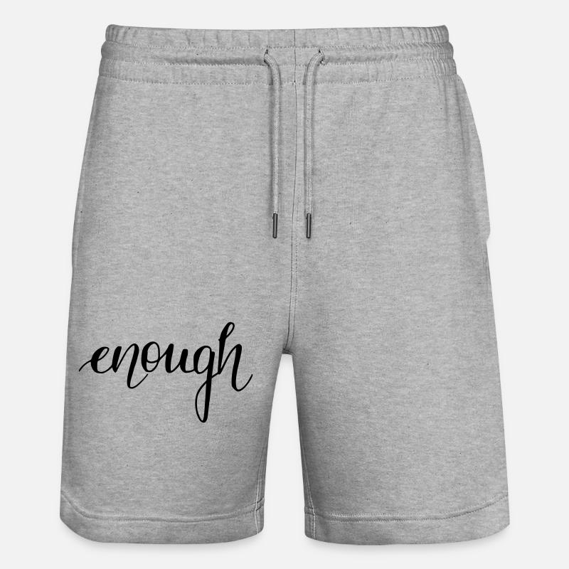 assez - Short de jogging bio TRAINER Stanley/Stella unisexe - gris chiné