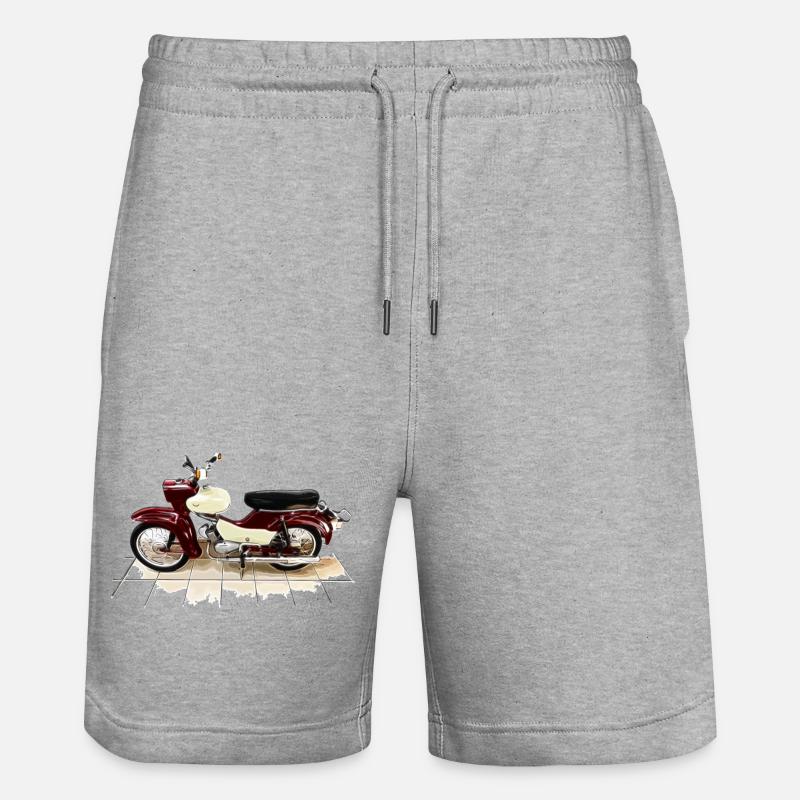 Samson - Étoile - Short de jogging bio TRAINER Stanley/Stella unisexe - gris chiné