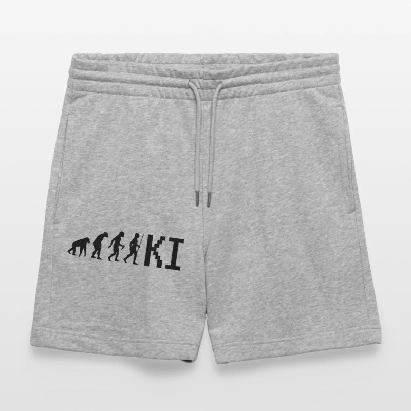 Evolution Computer Geschenk KI Stanley/Stella Unisex Bio Joggingshorts Trainer 