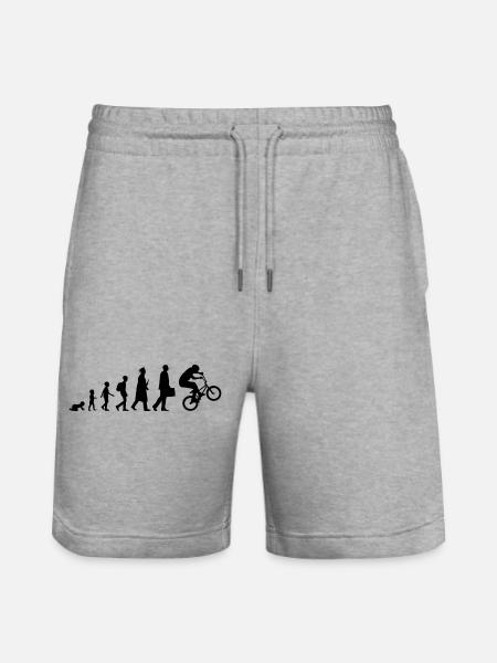 Development of the BMX - Stanley/Stella Trainer Unisex Organic Jogging Shorts - heather grey