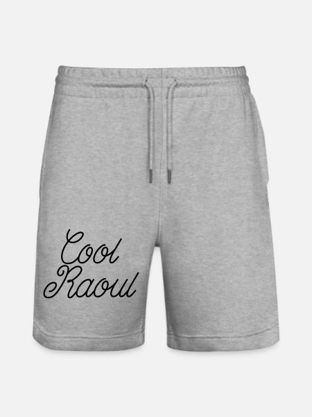 Cool Raoul - Détends toi - Short de jogging bio TRAINER Stanley/Stella unisexe - gris chiné