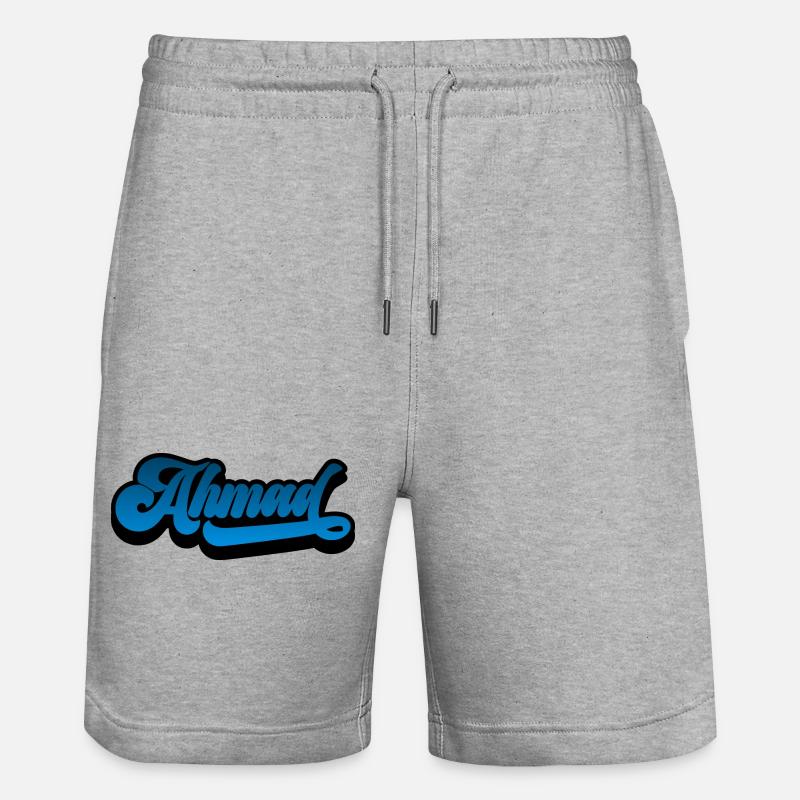 Ahmad - Short de jogging bio TRAINER Stanley/Stella unisexe - gris chiné