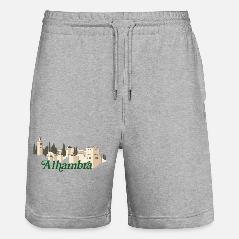 Alhambra - Short de jogging bio TRAINER Stanley/Stella unisexe - gris chiné