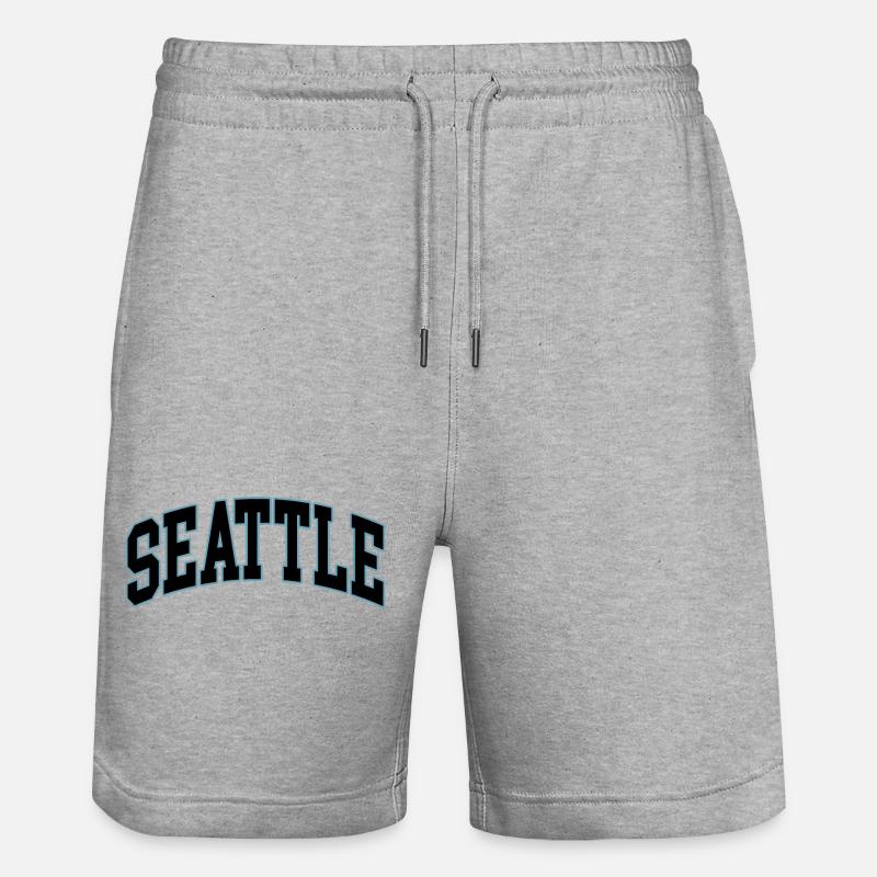 Seattle - Short de jogging bio TRAINER Stanley/Stella unisexe - gris chiné