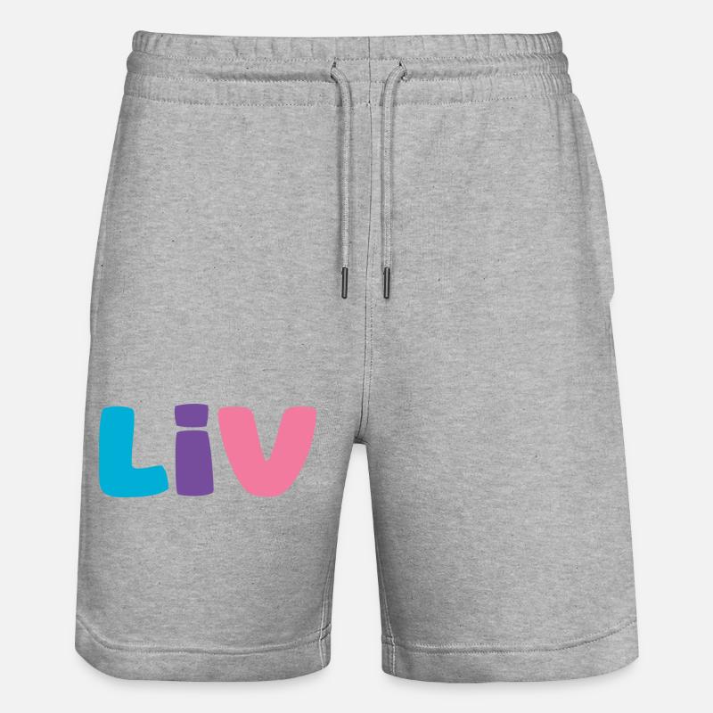 Nom - Liv - Short de jogging bio TRAINER Stanley/Stella unisexe - gris chiné