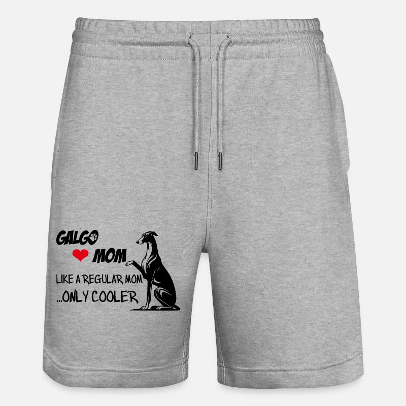 Maman Galgo - Short de jogging bio TRAINER Stanley/Stella unisexe - gris chiné