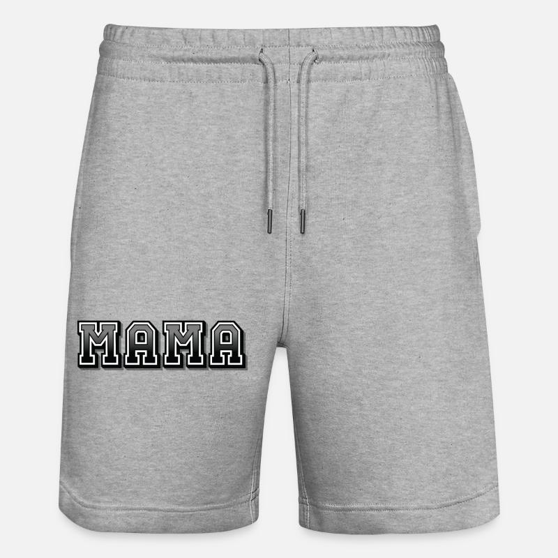 MAMAN - Short de jogging bio TRAINER Stanley/Stella unisexe - gris chiné
