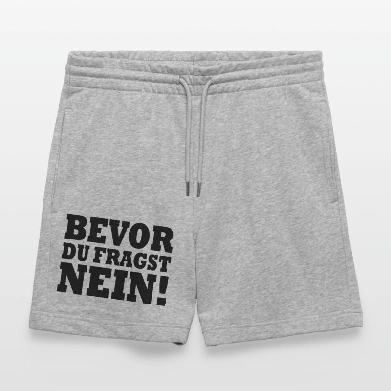 Bevor du fragst nein Stanley/Stella Unisex Bio Joggingshorts Trainer 