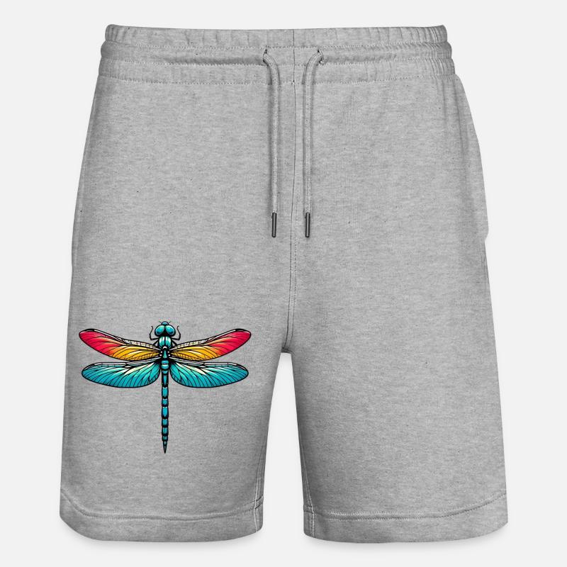 Libellule - Short de jogging bio TRAINER Stanley/Stella unisexe - gris chiné