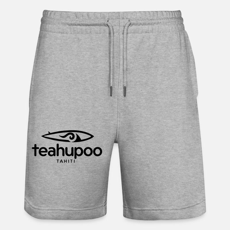 Teahupoo Tahiti Surf - Short de jogging bio TRAINER Stanley/Stella unisexe - gris chiné