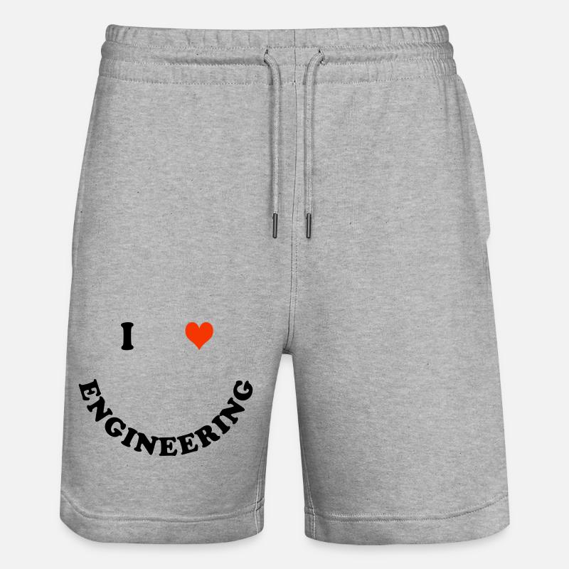 Ingénieur - Short de jogging bio TRAINER Stanley/Stella unisexe - gris chiné