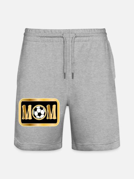 MOR - MOR FODBOLDSPILLER - FODBOLD - Stanley/Stella Trainer økologiske unisex joggingshorts - grå meleret