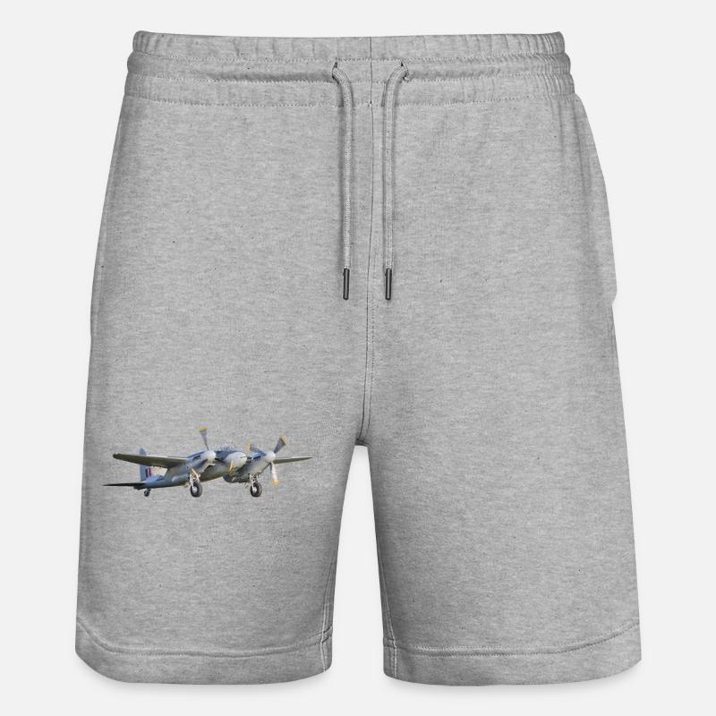 Moustique - Short de jogging bio TRAINER Stanley/Stella unisexe - gris chiné