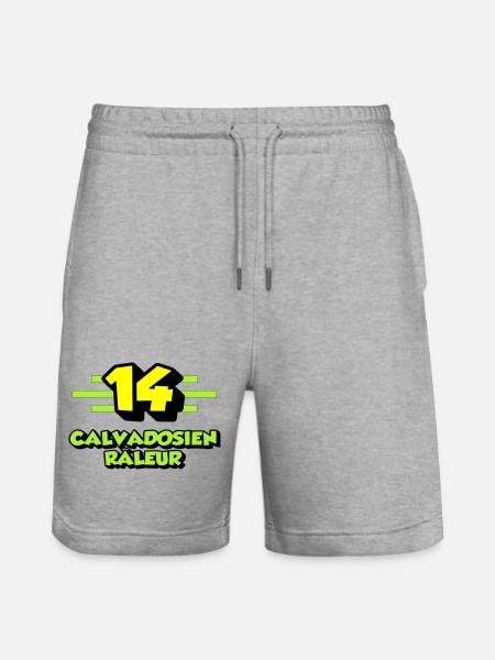 Complaining Calvadosian - Stanley/Stella Trainer Unisex Organic Jogging Shorts - heather grey