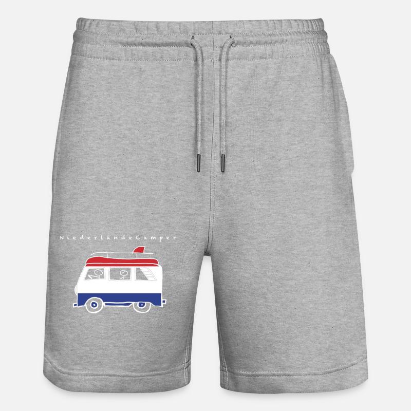 Pays-BasCampers - Short de jogging bio TRAINER Stanley/Stella unisexe - gris chiné