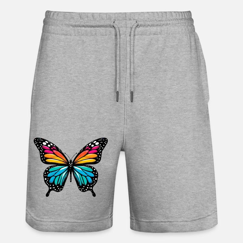 Papillon - Short de jogging bio TRAINER Stanley/Stella unisexe - gris chiné