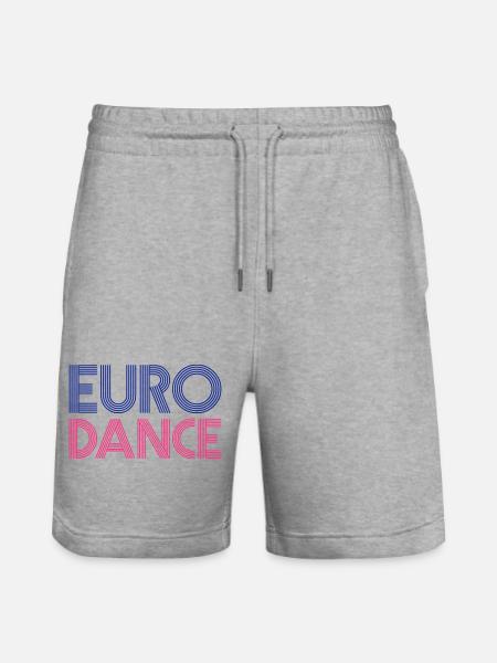EURODANSE - Short de jogging bio TRAINER Stanley/Stella unisexe - gris chiné