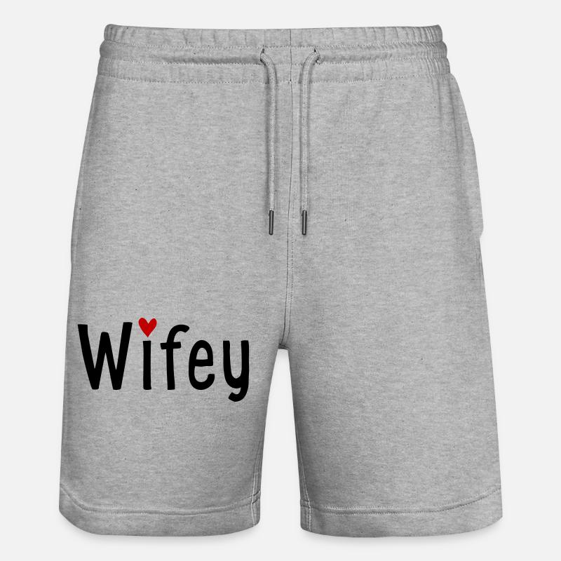 Femme - Short de jogging bio TRAINER Stanley/Stella unisexe - gris chiné