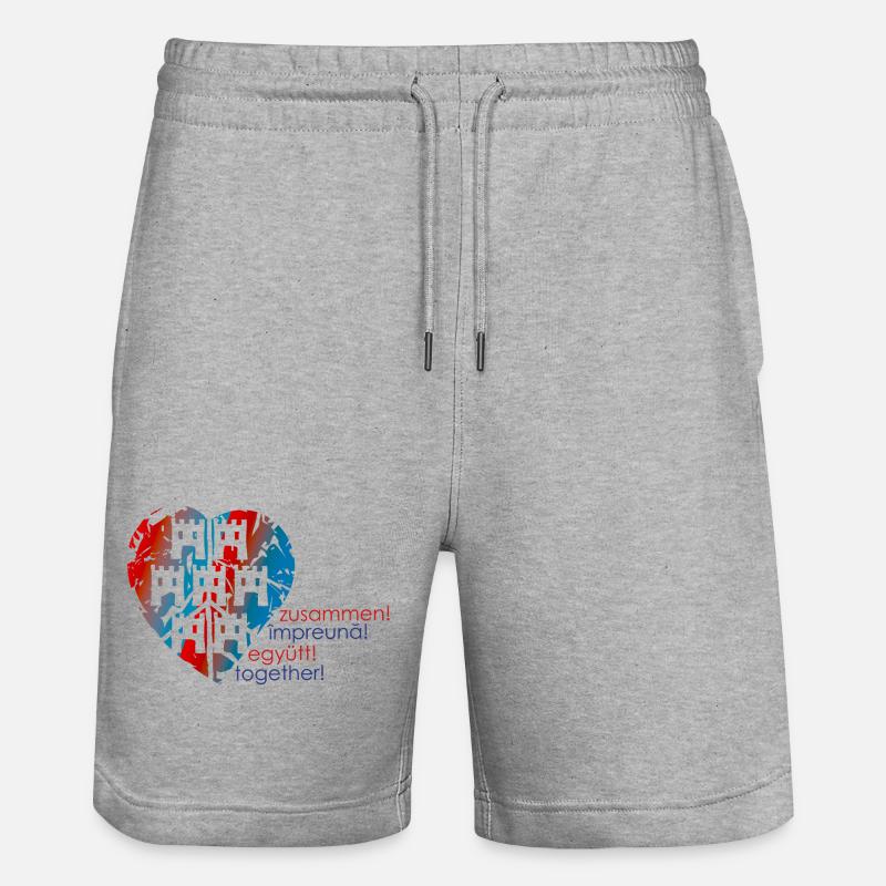 ensemble - Short de jogging bio TRAINER Stanley/Stella unisexe - gris chiné