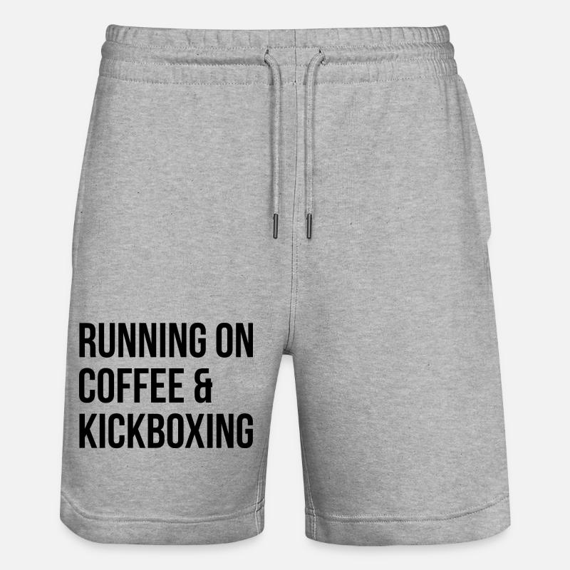 Kickboxing - Short de jogging bio TRAINER Stanley/Stella unisexe - gris chiné