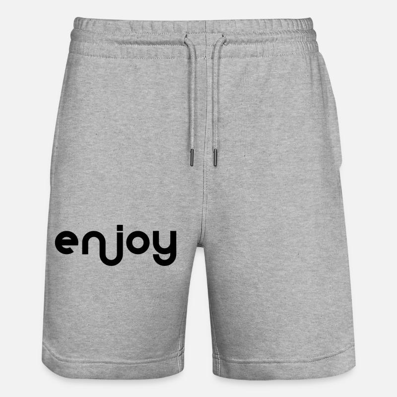 Jouir - Short de jogging bio TRAINER Stanley/Stella unisexe - gris chiné