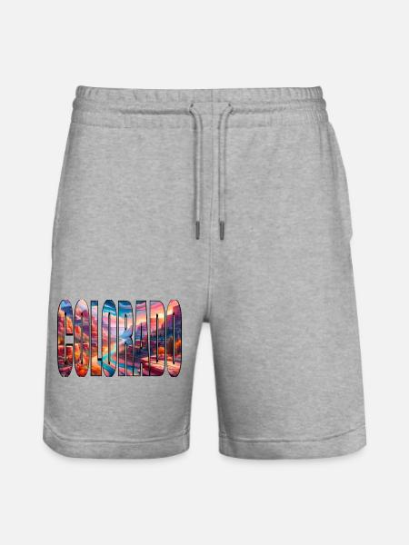 COLORADO - Short de jogging bio TRAINER Stanley/Stella unisexe - gris chiné