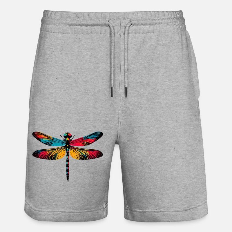 Libellule - Short de jogging bio TRAINER Stanley/Stella unisexe - gris chiné