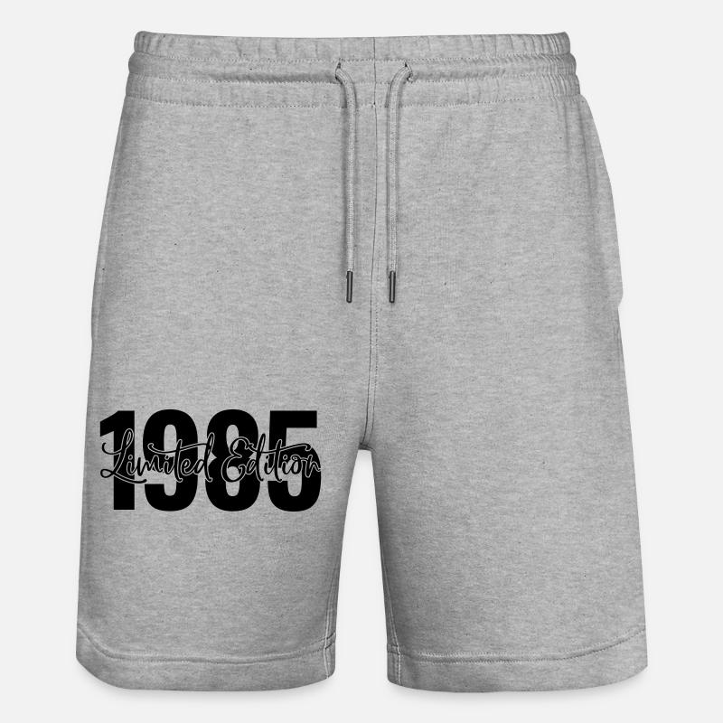 Edition limitée 1985 - Short de jogging bio TRAINER Stanley/Stella unisexe - gris chiné
