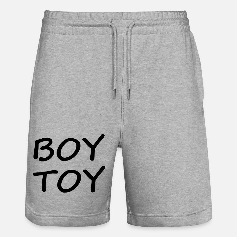 Jouet Garçon - Short de jogging bio TRAINER Stanley/Stella unisexe - gris chiné