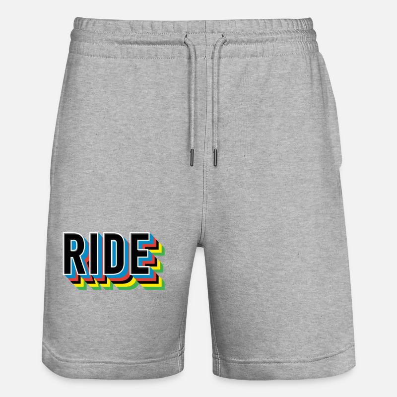 REITEN - Stanley/Stella Unisex Bio Joggingshorts Trainer  - Grau meliert