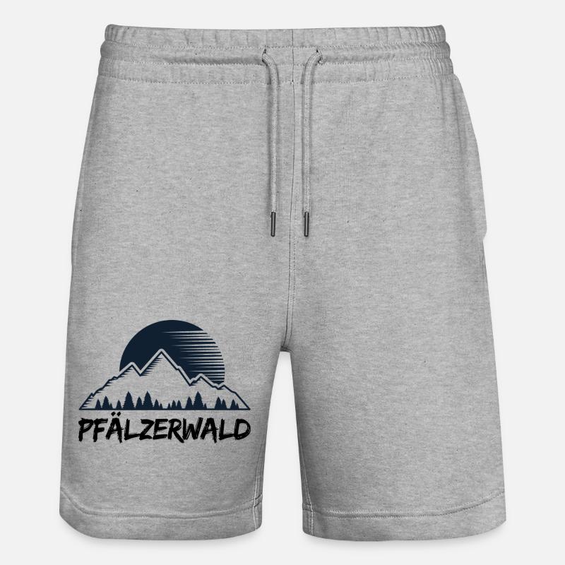 Bâton de randonnée - Short de jogging bio TRAINER Stanley/Stella unisexe - gris chiné