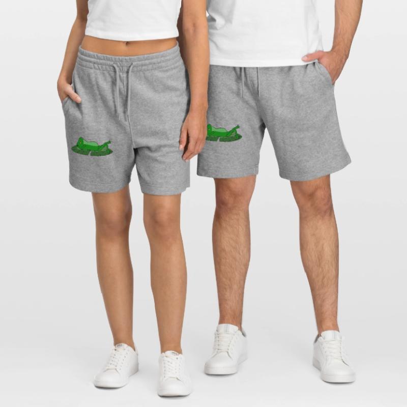 Frog Toad Chill Toad Stanley/Stella Trainer Unisex Organic Jogging Shorts