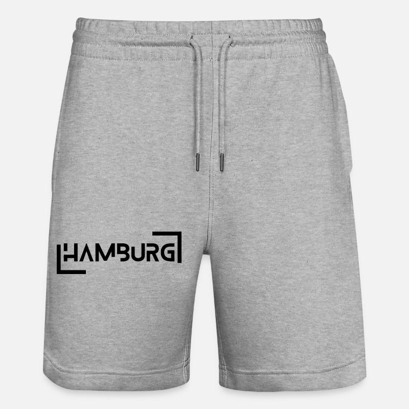 Hambourg - Short de jogging bio TRAINER Stanley/Stella unisexe - gris chiné