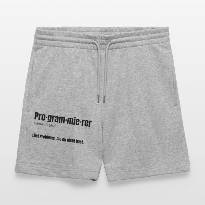Programmer – Solves problems you don't have Stanley/Stella Trainer Unisex Organic Jogging Shorts