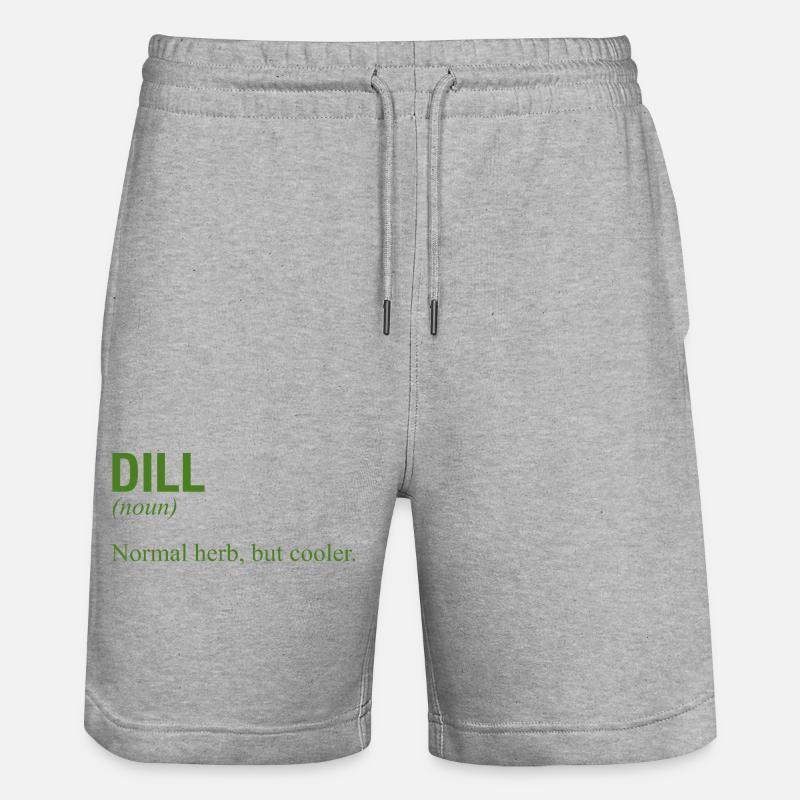 ANETH - Short de jogging bio TRAINER Stanley/Stella unisexe - gris chiné