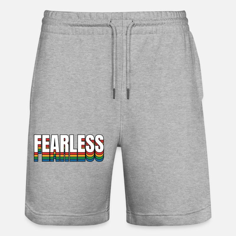 Intrépide - Short de jogging bio TRAINER Stanley/Stella unisexe - gris chiné